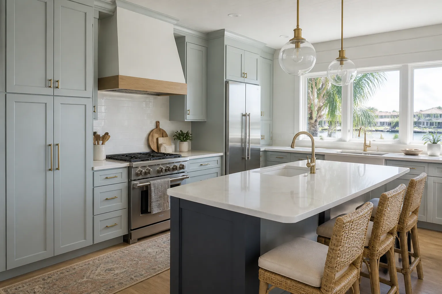 Custom kitchen cabinetry