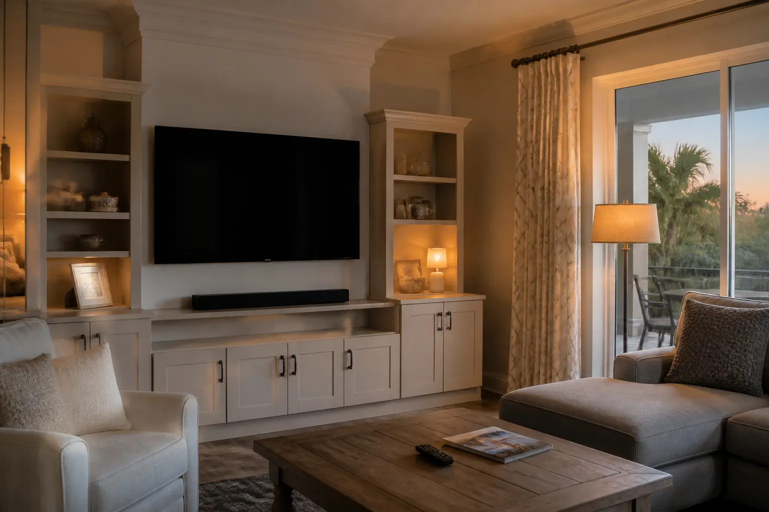 Entertainment Center Cabinets in Bonita Springs, FL